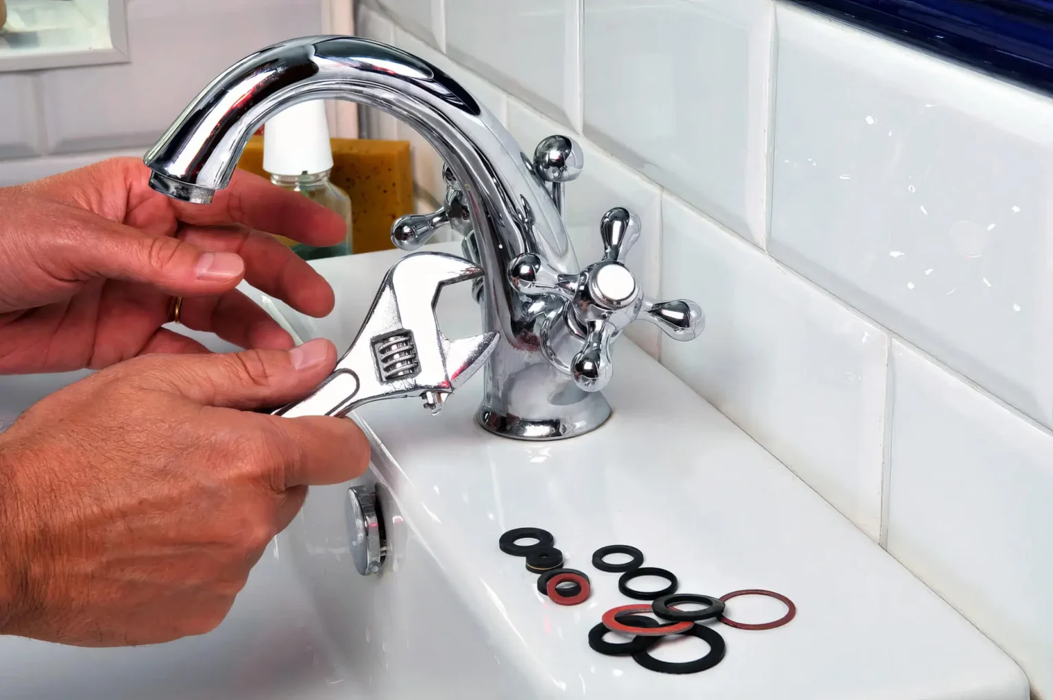 Bathroom faucet repair and fixture replacement in Lynn Haven, Florida